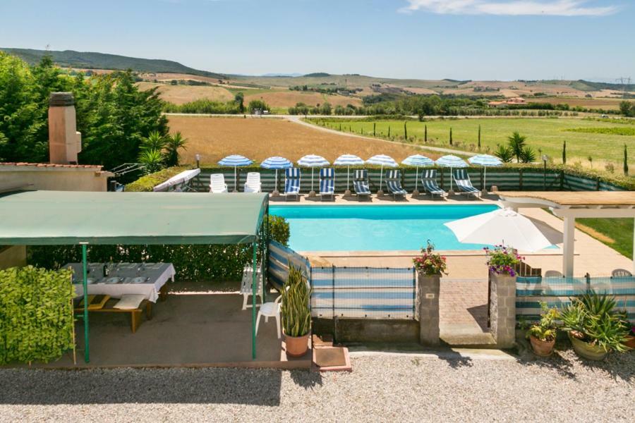 Agriturismo Case Nuove Castellina Marittima Buitenkant foto